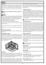 Preview for 50 page of Novellini DIVINA DUAL Installation, Use And Maintenance Manual