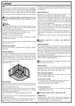 Предварительный просмотр 60 страницы Novellini DIVINA DUAL Installation, Use And Maintenance Manual