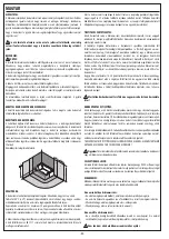 Preview for 62 page of Novellini DIVINA DUAL Installation, Use And Maintenance Manual