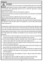 Preview for 4 page of Novellini Holiday Crystal R90 p.80 Instructions For Installation, Use And Maintenance Manual