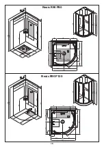 Preview for 19 page of Novellini Holiday Crystal R90 p.80 Instructions For Installation, Use And Maintenance Manual