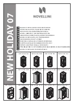 Novellini New Holiday 07 Series Instructions For Installation, Use And Maintenance Manual предпросмотр