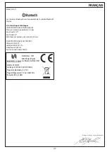 Preview for 47 page of Novellini Nexis Dual P150 Instructions For Installation, Use And Maintenance Manual