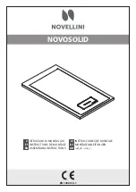 Novellini NOVOSOLID Assembling Instructions preview