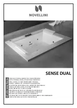 Preview for 1 page of Novellini SENSE DUAL Installation, Use And Maintenance Manual