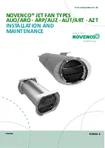 NOVENCO ARO 290 Installation And Maintenance Manual preview