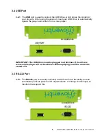 Preview for 6 page of NOVENTRI SF-100e Installation & User Manual