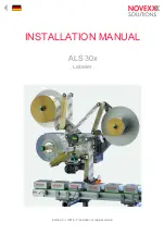 Novexx Solutions ALS 30 Series Installation Manual предпросмотр