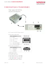 Preview for 191 page of Novexx Solutions ALS/XLS 204 Service & Installation Manual