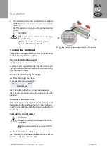 Preview for 8 page of Novexx Solutions ALX 73 Series Operating Manual