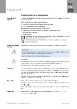 Предварительный просмотр 4 страницы Novexx Solutions ALX 73 Series Operation Manual