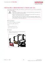 Предварительный просмотр 18 страницы Novexx Solutions LTMA Operating Manual