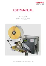 Preview for 1 page of Novexx ALX 924 User Manual