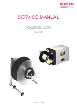 Preview for 1 page of Novexx Rewinder 2000 Service Manual