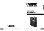 Preview for 4 page of Novik Neo EVO-350A/USB Instruction Manual