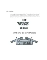 Предварительный просмотр 11 страницы Novik Neo UNK-500 Operation Manual