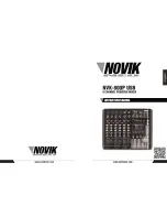 NOVIK NVK-800P USB Instruction Manual preview