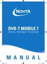 Novita DVB-T MOBILE 7 User Manual предпросмотр