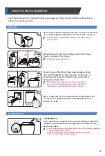 Preview for 8 page of Novita Humiperfect NH890 Operating Instructions And E-Warranty Application