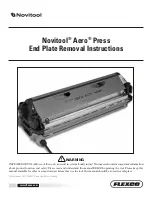 Novitool Aero 1225 Removal Instructions предпросмотр