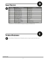 Preview for 18 page of Novitool Aero 1225 Removal Instructions