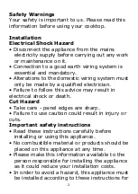 Preview for 2 page of NOVO CTCER30 Instruction Manual / Installation Manual