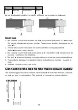 Предварительный просмотр 28 страницы NOVO CTCER30 Instruction Manual / Installation Manual