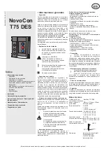 Предварительный просмотр 29 страницы Novoferm tormatic NovoCon T75 DES Mounting And Operating Instructions