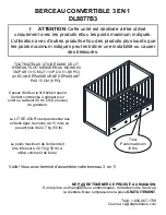 Preview for 39 page of Novogratz 3-IN-1 STORAGE CRIB DL8877B3 Instruction Manual