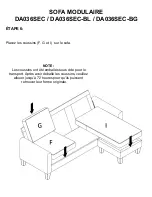 Предварительный просмотр 29 страницы Novogratz DA036SEC Instruction Manual