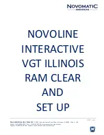Novomatic NOVOLINE INTERACTIVE VGT ILLINOIS Setup preview