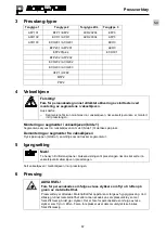 Preview for 71 page of NovoPress ACO1 Operating Manual