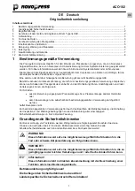 Preview for 7 page of NovoPress ACO102 Operating Manual