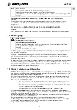 Preview for 13 page of NovoPress ACO102 Operating Manual