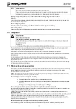 Preview for 21 page of NovoPress ACO102 Operating Manual