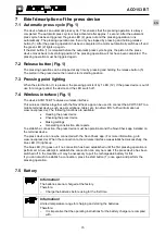 Предварительный просмотр 19 страницы NovoPress ACO153 BT Operating Manual