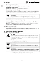 Предварительный просмотр 20 страницы NovoPress ACO153 BT Operating Manual