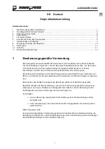 Preview for 7 page of NovoPress ACO202 Operating Manual