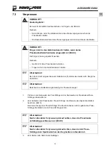 Preview for 15 page of NovoPress ACO202 Operating Manual