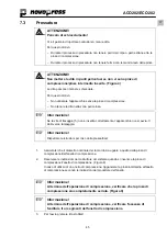 Preview for 51 page of NovoPress ACO202 Operating Manual