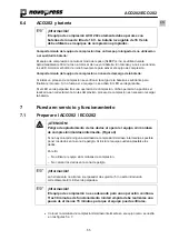 Preview for 61 page of NovoPress ACO202 Operating Manual