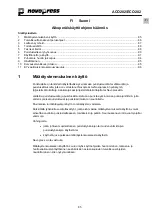 Preview for 91 page of NovoPress ACO202 Operating Manual