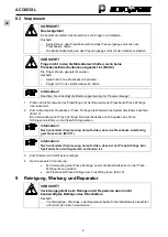 Предварительный просмотр 12 страницы NovoPress ACO203XL BT Operating Manual