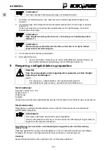 Предварительный просмотр 112 страницы NovoPress ACO203XL BT Operating Manual