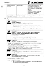 Предварительный просмотр 122 страницы NovoPress ACO203XL BT Operating Manual