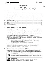 Предварительный просмотр 135 страницы NovoPress ACO203XL BT Operating Manual