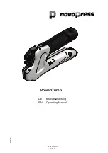 Preview for 1 page of NovoPress PowerCrimp Operating Manual