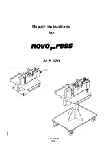 NovoPress SLB 120 Repair Instructions preview