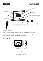 Предварительный просмотр 3 страницы novostella NTF85 User Manual