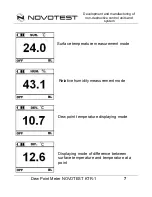 Предварительный просмотр 7 страницы NOVOTEST KTR-1 Operating Manual